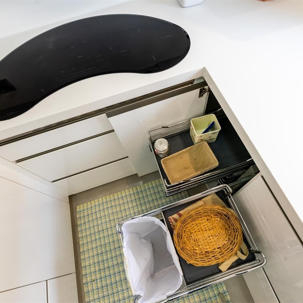 Cocina pequeña bien aprovechada - Cocinas (Trabajos de nuestra