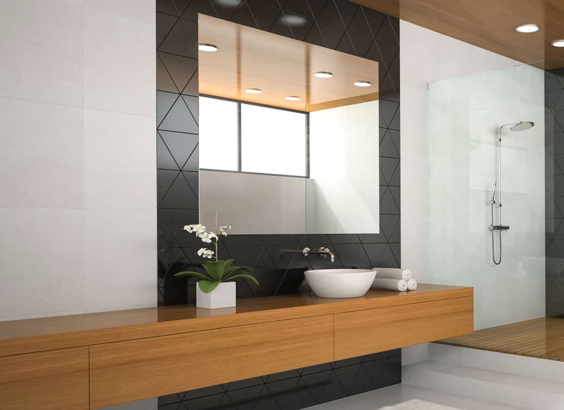 Decoración de baño en Ferrol