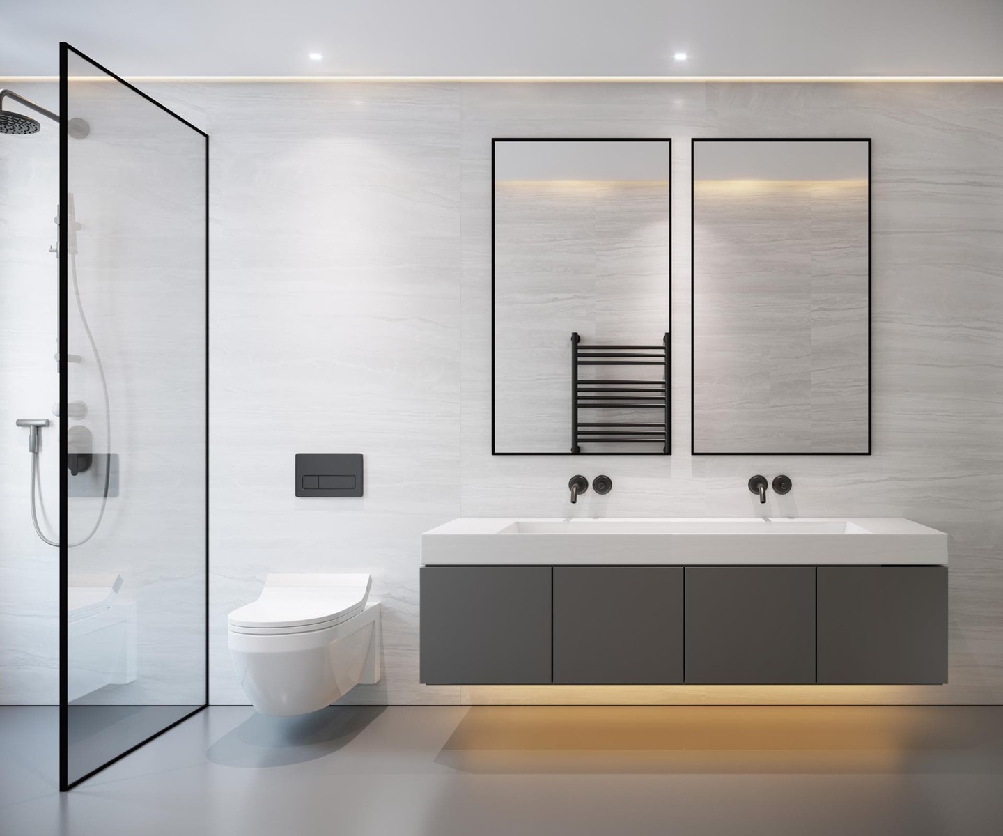 Un baño creado a medida para usted